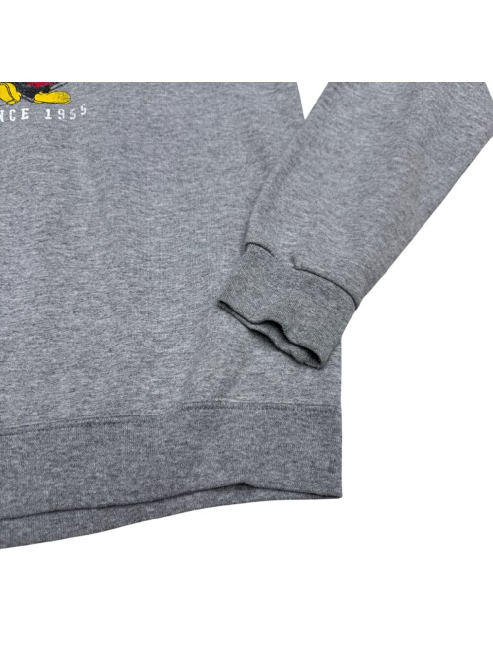 Disneyland Resort Mickey Mouse Women's Gray Crew Neck Pullover Sweatshirt Sz S - Picture 4 of 7